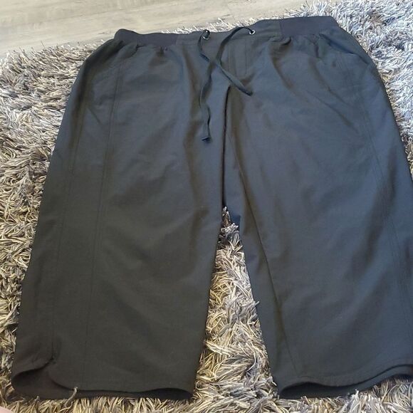 Womens Cropped Stretch Pants 12 - Picture 1 of 6